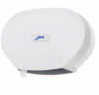 TWO-ROLL TOILET TISSUE DISPENSERS Azur 9 Twin Tissue Item: 614-00 Color: White Height: 11 Depth: 5 1 /4 Width: 19 1