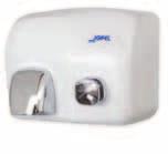 HAND DRYERS Push Button Hand Dryer Item: AA91126 Stainless Steel Height: 8.