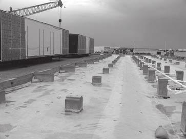 moving units from trailers, barracks foundation ready