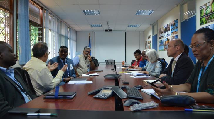 Visit of a Representative of the Somalia Permanent Delegation of UNESCO in Paris, France On 13 April 2018 UNESCO Regional Office for Eastern Africa welcomed a representative of the Somalia Permanent