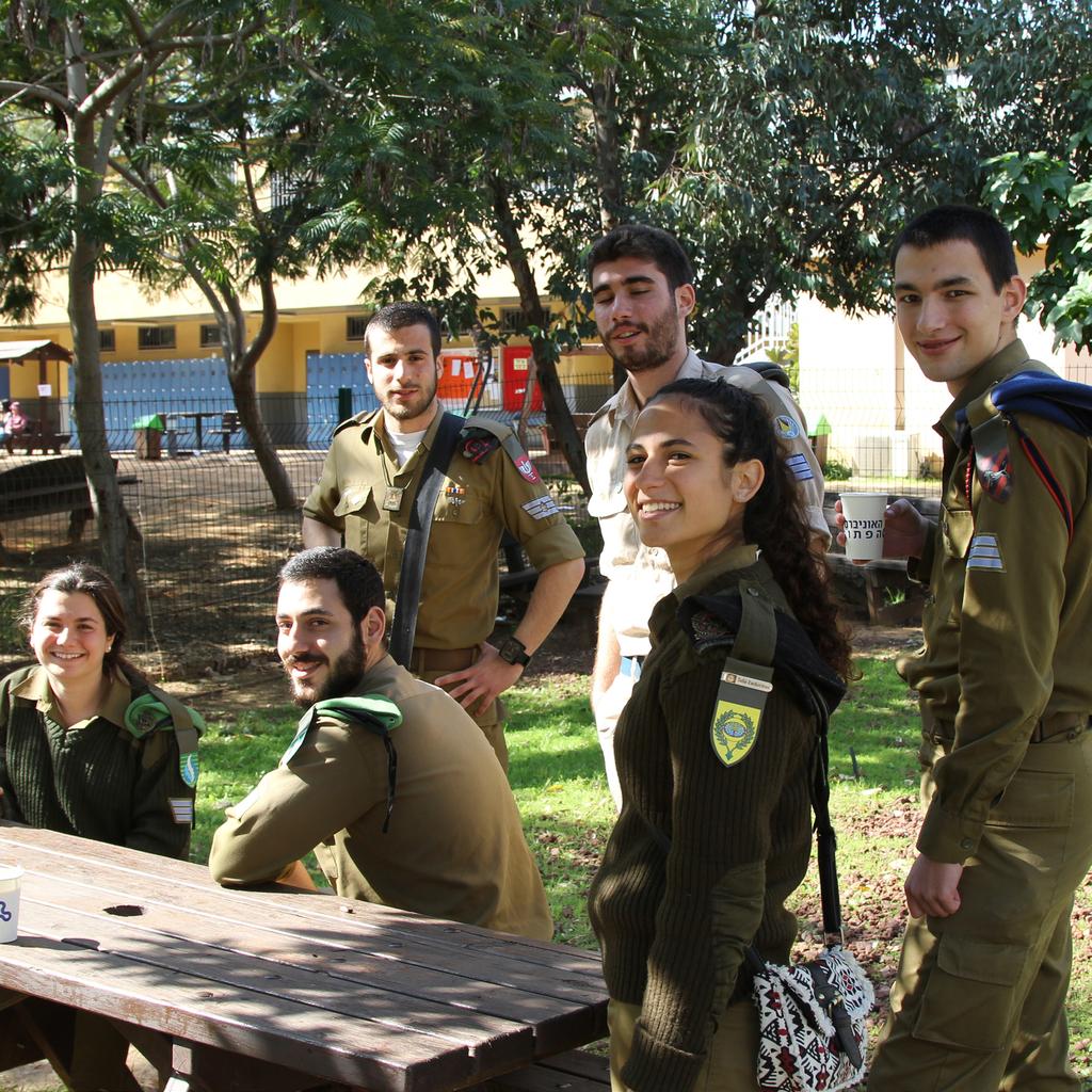 DURING SERVICE IN THE IDF Aid provided by Wings to lone soldiers during their army service is in full coordination with the IDF.