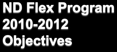 ND Flex Program