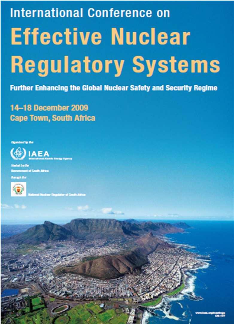 RCF Background Discussions between senior regulators of nuclear power worldwide on ways to improve coordination of regulatory support offered through bi-lateral or multilateral arrangements.