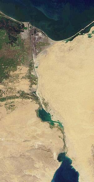 Suez Canal Strategically, the Suez Canal remains a prime oil pathway and chokepoint for the movement and sustainment of forces into the Indian Ocean and Southwest Asia.