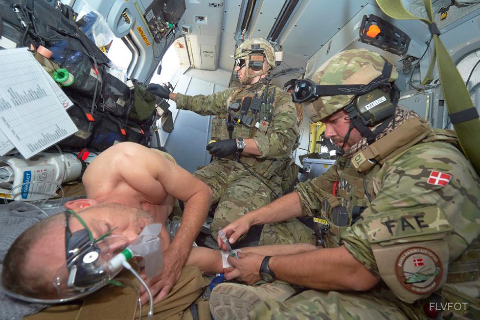 A newly added task is that of Personnel Recovery. The squadron is to deploy teams that are specialized in recovering wounded and isolated personnel.