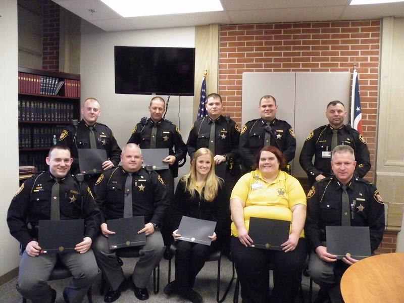 6 2016 At A Glance Sheriff Recognizes Citizens and Staff Sheriff Jamie Patton recognized four Union County citizens and eleven staff members during an awards ceremony at the Sheriff Office in March