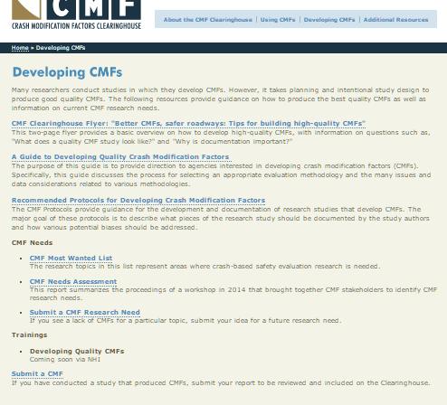 Resources CMF Clearinghouse www.cmfclearinghouse.