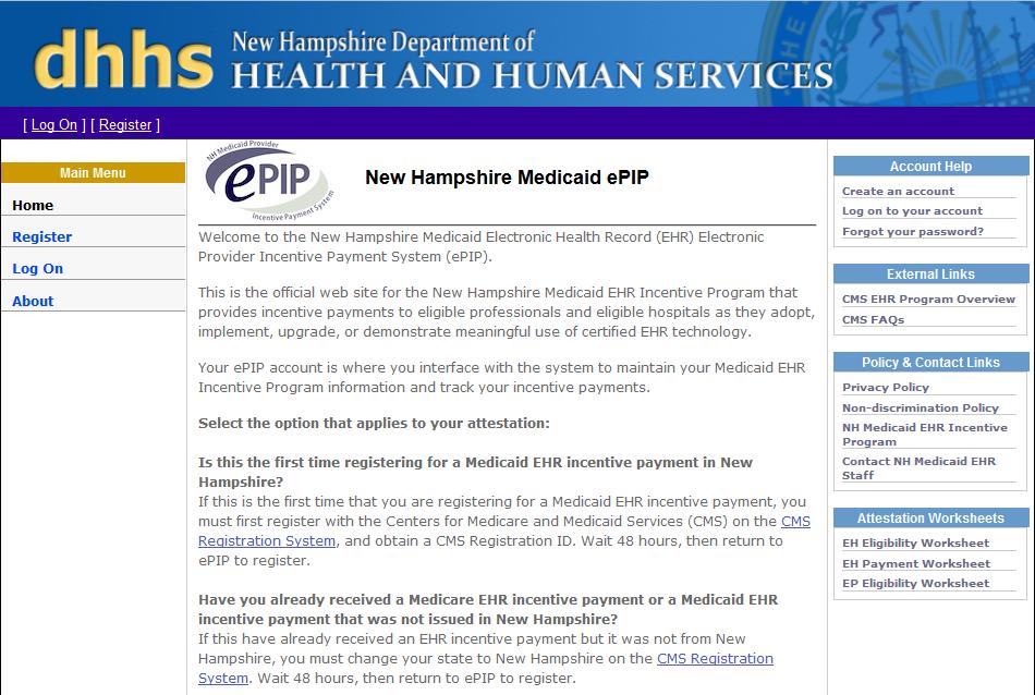 Pre-Attestation (CHPL) website to generate an accurate CMS EHR Certification ID. EPs must upload a screenshot of the CHPL webpage with the CMS EHR Certification ID at the time of attestation.
