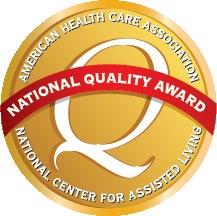 Recipients are presented with their awards at AHCA/ NCAL s national convention and are also