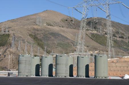 Beginning in the 1980s, the nuclear industry began storing spent nuclear fuel on site in storage casks located at ISFSIs.