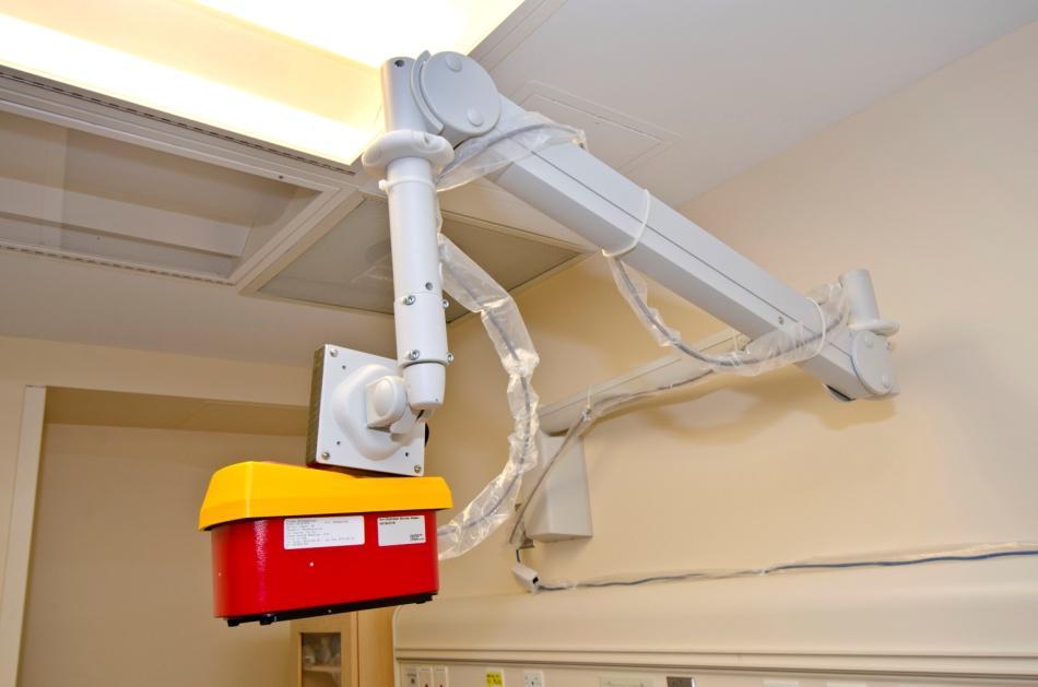 Room Preparation: Radiation Monitoring There is a radiation monitor mounted on the ceiling in your child s room.