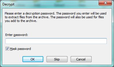 Encrypting Confidential Files for Email (continued) How to Open a Compressed and Encrypted File 1. Simply Double click on the attached file in the normal way to open it. 2.
