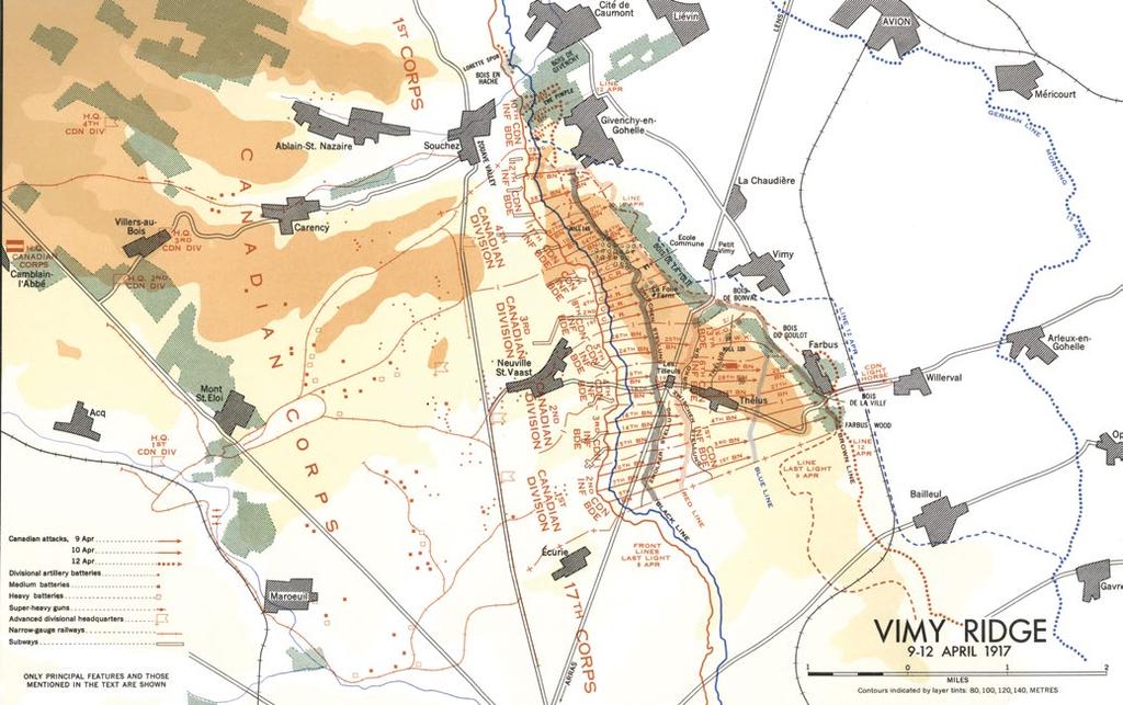 DND/Directorate of History and Heritage The Vimy Assault Plan The attack on Vimy Ridge was a straightforward frontal assault on the German positions.