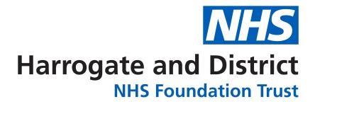 Harrogate and District NHS Foundation Trust Information on Pre- Registration Pharmacist