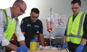 Course Structure The HLT41012 Certifi cate IV in Health Care (Ambulance) is delivered by qualifi ed St John paramedics as an interactive ten day program, which goes beyond the usual theory delivery
