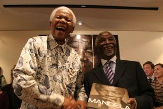 Mandela and Denis Goldberg - May 2010