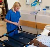 Our Patient Transfer System works with most beds and stretchers and allows a single caregiver to safely and easily transfer a dependent patient with greater frequency and ease without the indignity,