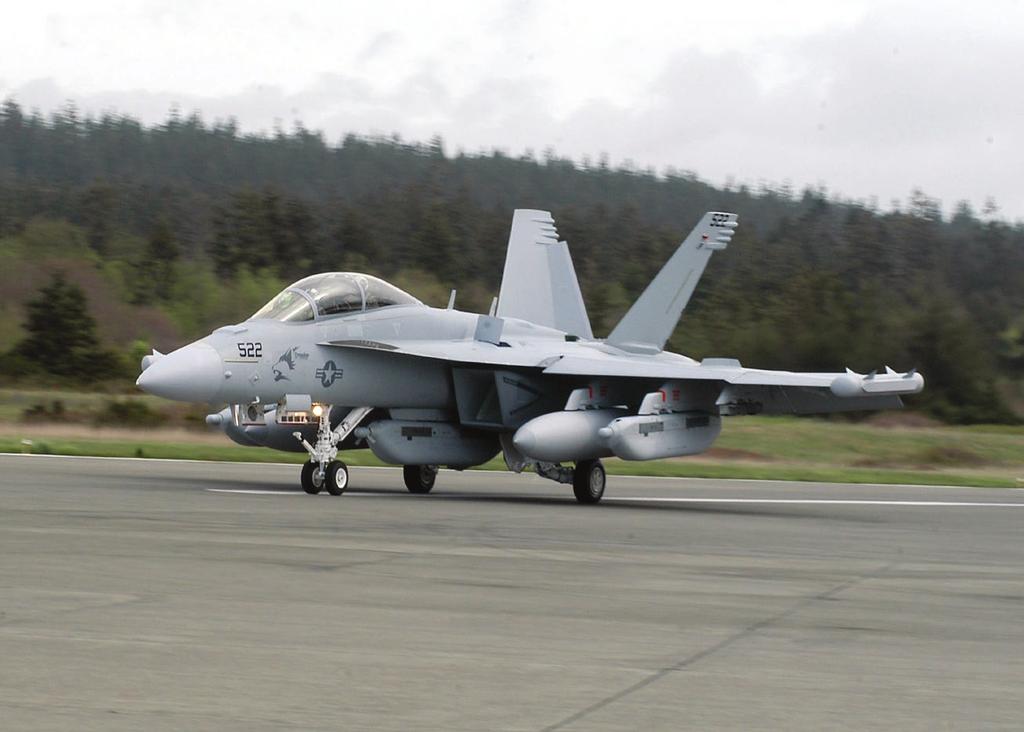 Growler Aircraft Operations at NAS Whidbey