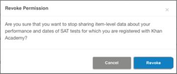 + After clicking Send, you will be redirected to SAT practice on the Khan Academy site.