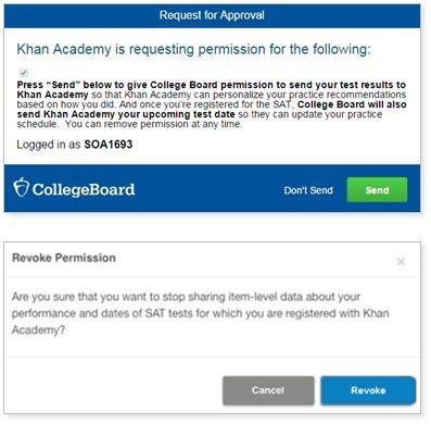Steps to link your College Board & Khan Academy Accounts Step 1 Log in to or create your Khan Academy account at satpractice.