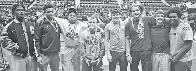 Wrestlers on making history!