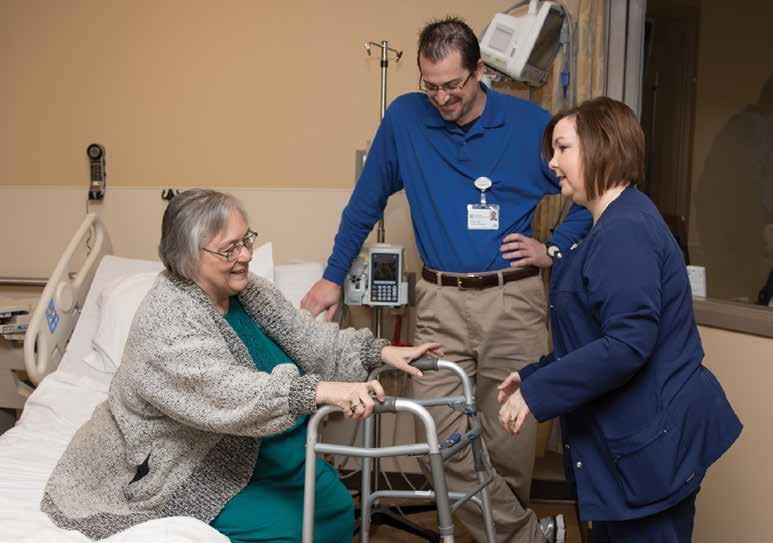 As Close to Home as Possible The swing bed program at Howard Memorial Hospital When a person needs continuing care after an injury, illness, or surgery, Howard Memorial Hospital is pleased to provide