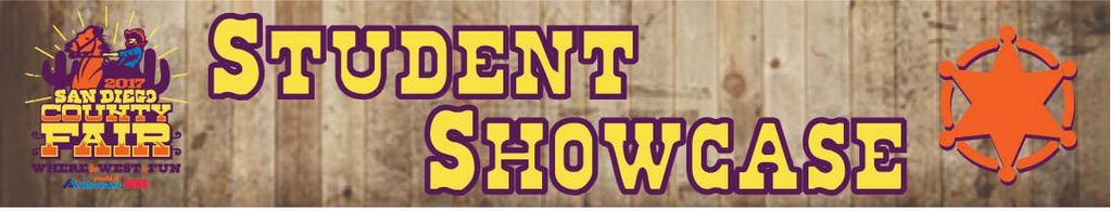 VIDEO DIVISIONS ENTRY REGISTRATION: Student Showcase accepts online entries ONLY. There are no hard copies of entry forms for Student Showcase.