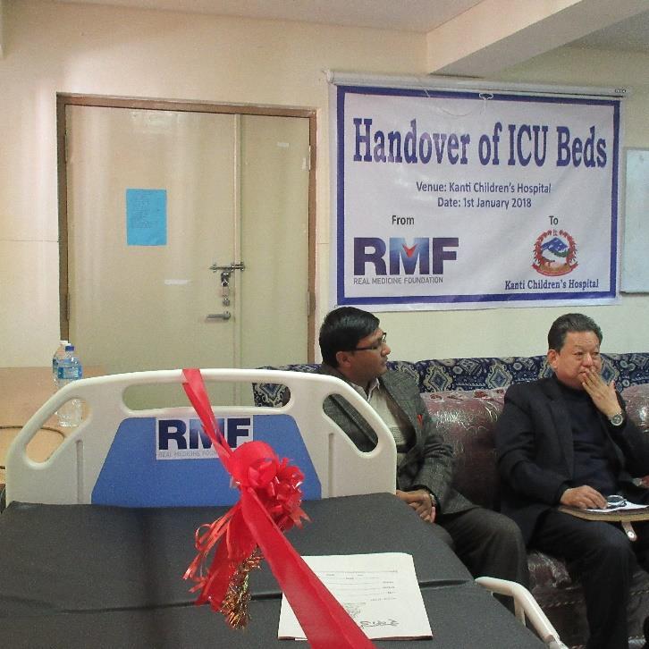 Official handover of 10 ICU beds to Kandi