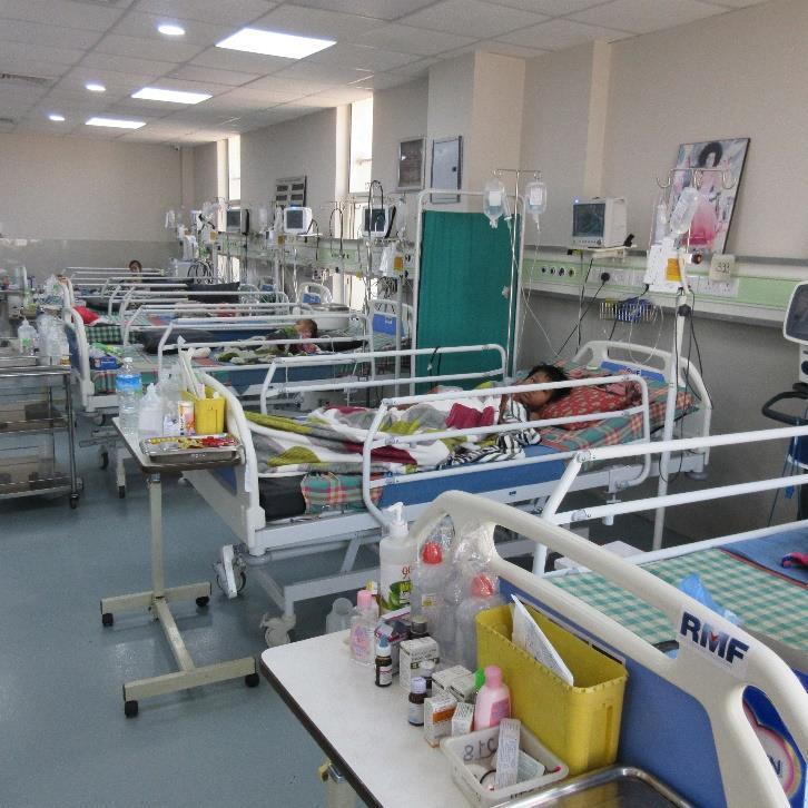 being treated in RMF-provided ICU beds Media