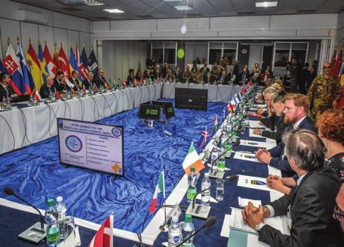 The North Atlantic Council is the principal political decisionmaking body within NATO, comprising the 29 NATO permanent representatives under the chairmanship of the Secretary General, Mr Jens