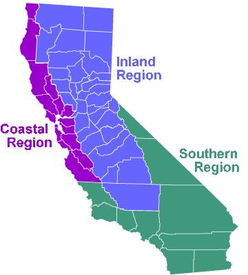 California EMA Regions California Emergency Management