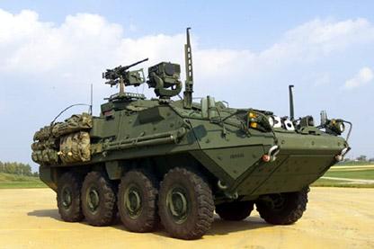 in fiscal year 2003 that successfully integrated environmental concerns and issues into the entire Stryker Program.