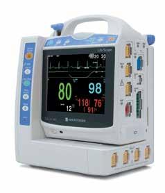 Simply disconnect the BSM-1700 Transport monitor from the BSM-6000 monitor or Data Acquisition Unit and your patient can be transported with all monitoring capabilities remaining the same.