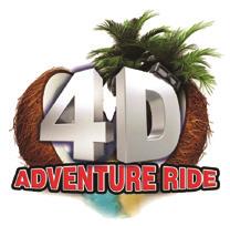 FREE CHILD ADMISSION FOR UP TO THREE CHILDREN (AGES 4-12) AT 4D ADVENTURE RIDE $ 18.