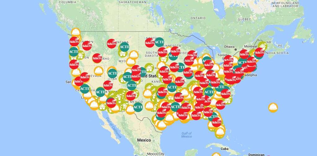 CONSTRUCTION CAREER PATHWAYS Connection Map Helps connect construction industry