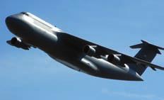 1 in. Range: Unlimited with aerial refueling. Crew: Three. C-20B/C/H Primary function: Operational support airlift and special air missions. Speed: 576 mph.