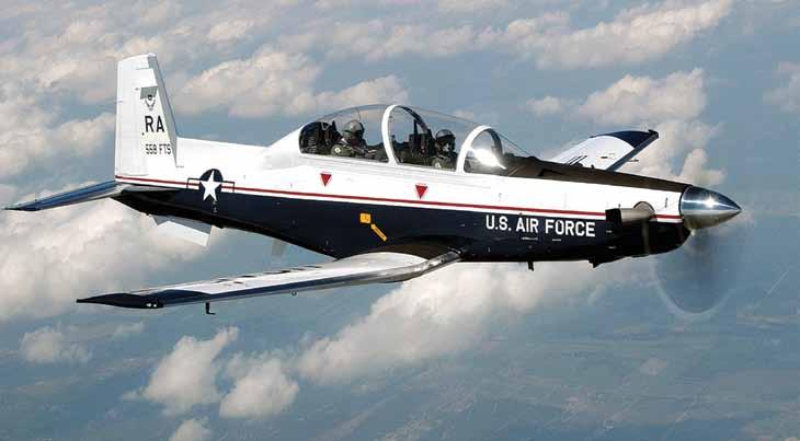 Inventory Aircraft a-z T-6A Texan II Primary function: Undergraduate pilot training. Speed: 320 mph.