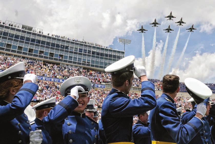 the AIR FORCE ACADEMY is for airmen.