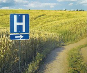 Rural Hospitals Critical Access Hospitals A rural hospital is any short-term, general acute, non-federal hospital that is not located in a metropolitan county; is located in a rural urban commuting