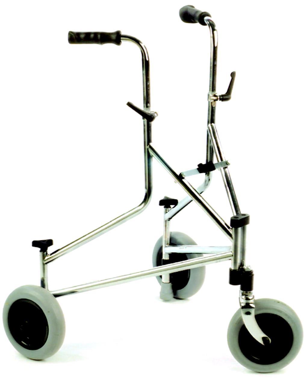 DELTA FRAME / 3 WHEELED WALKER Can be used for transfers and/or mobilising in the ways described below: Independently by the patient. With supervision of one person.