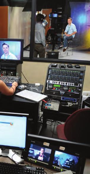 Television Production Technology Prepares students to work on video, audio, lighting, animation, and non-linear editing.