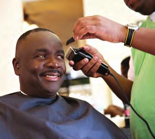 Barbering A barber is a professional who cuts, grooms, and styles hair.