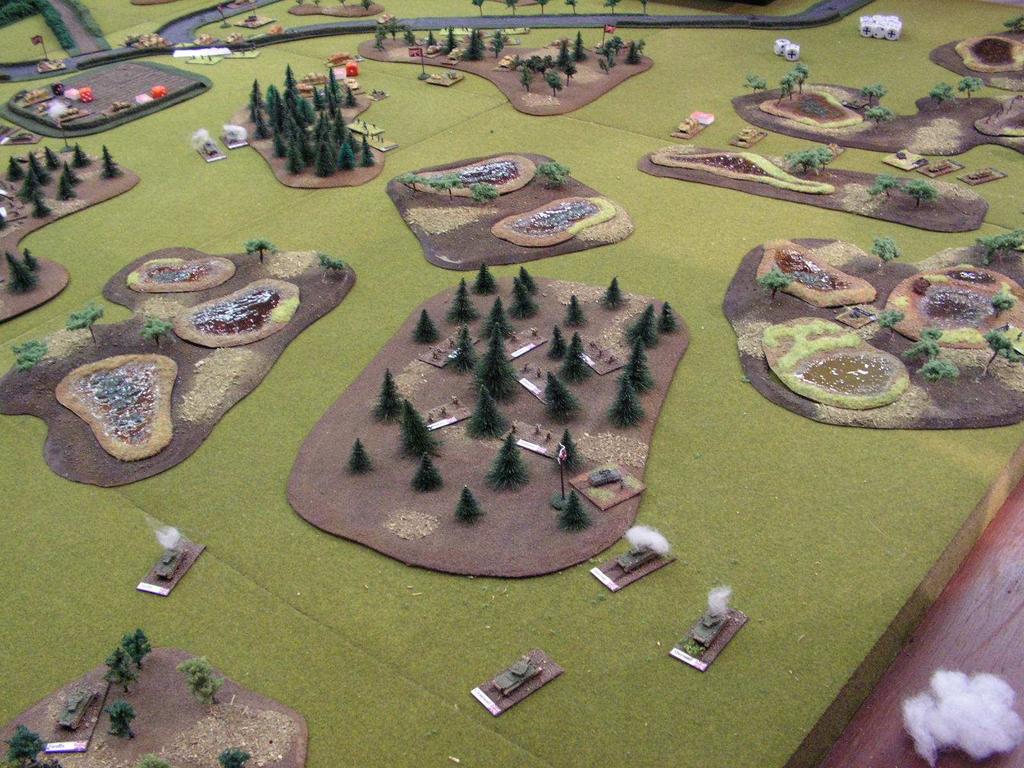 The Scenario: by The White Knight Gameclub in Belgium Counterattack of the 1 st SS Panzer Division on Hubert Folie 21 July 1944.