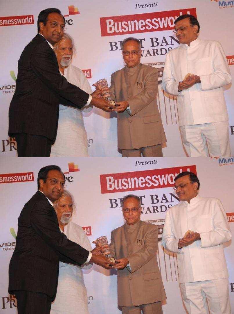 Our MD receiving the awards from the Hon ble Union Minister