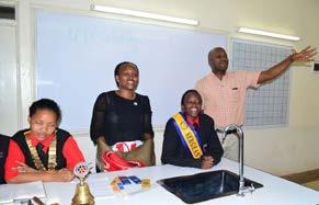The Rotary movement in the region was slowly crystalizing at Starehe Girls in their bid to achieve Rotary International s objective to support literacy and basic education.