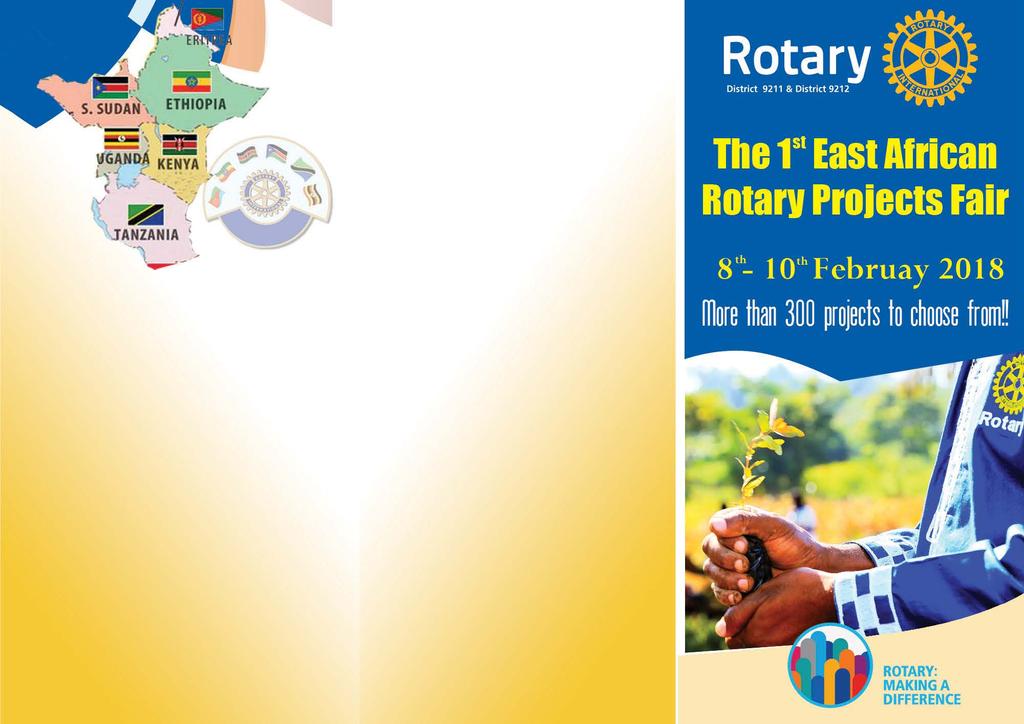 THE 1 ST EAST AFRICAN ROTARY PROJECTS FAIR 8th-10th