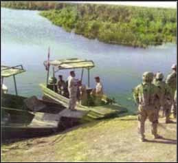 , 10th Iraqi Army Division, have conducted partnered patrols to counter lethal aid networks smuggling in the Maysan province.