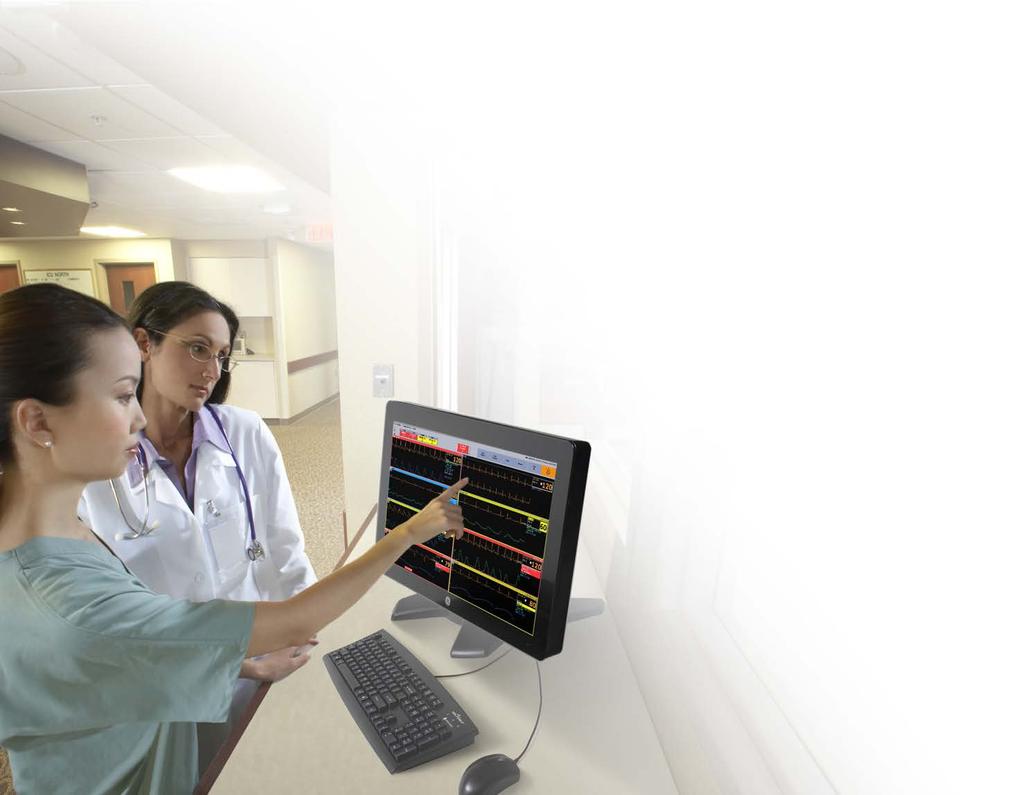 One source for data. Fast. Reliable. Compact. The CARESCAPE Central Station version 2 brings you more ways to view patient information. Connectivity to more data sources.