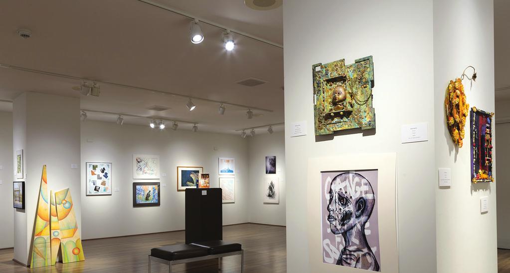 Talented student artists were featured in the 2017 JJC Art Students Juried