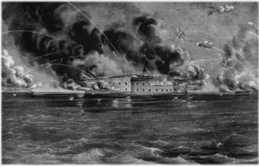 FortSumter Fort Sumter was a federal fort in Charleston Harbor, which is located in South Carolina. The fort needed resupplied when it ran low on provisions (supplies) in April of 1861.
